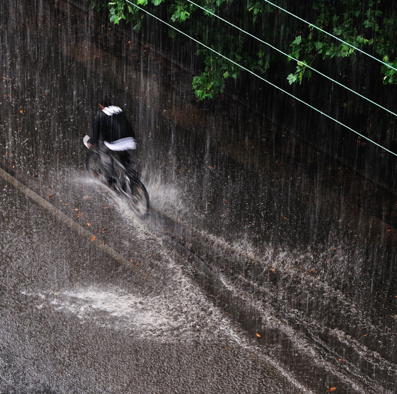 Rain cycling
